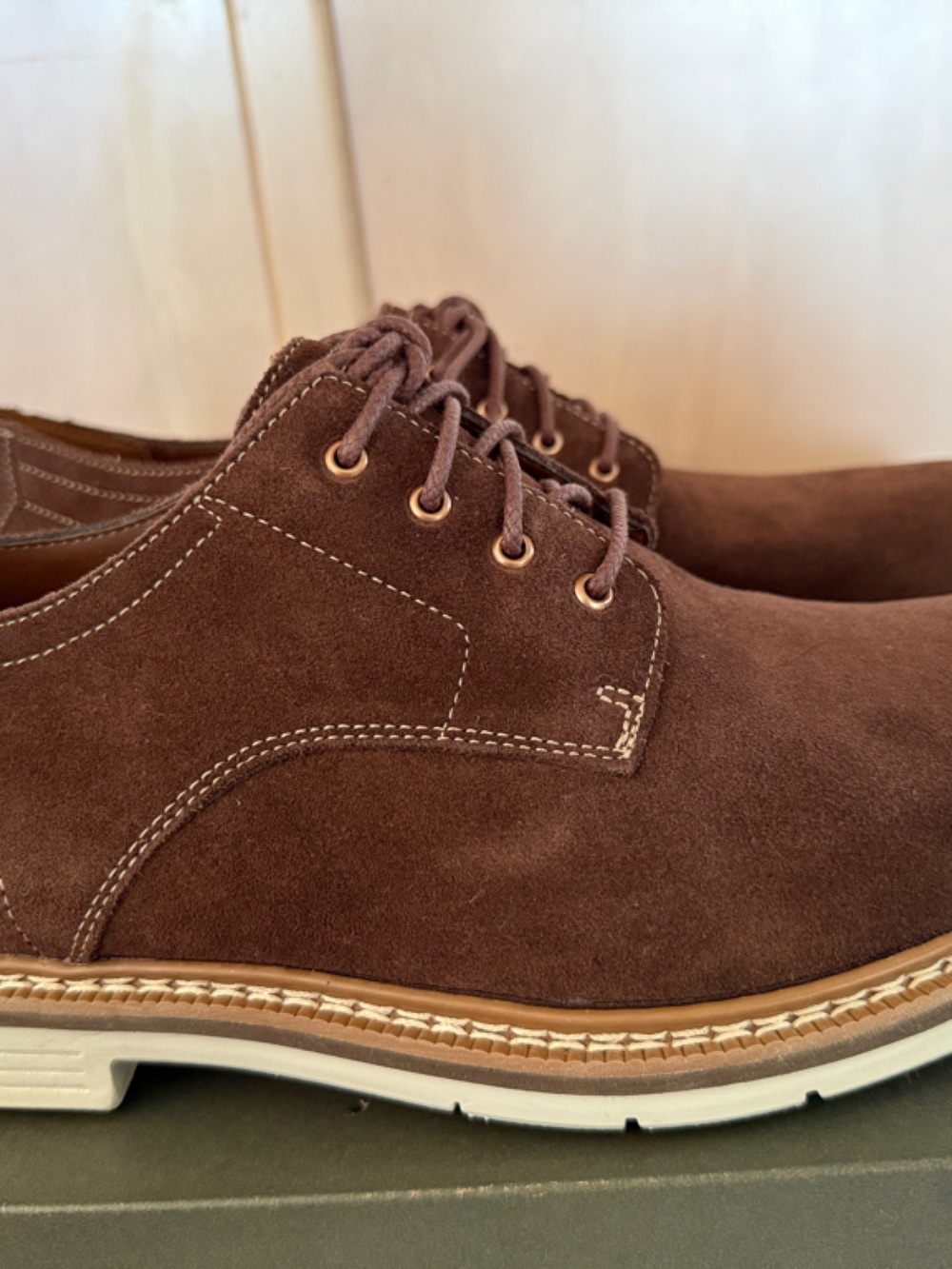 Timberland Naples Trail Ox Dark Brown Suede Lace-Up Men’s Shoes